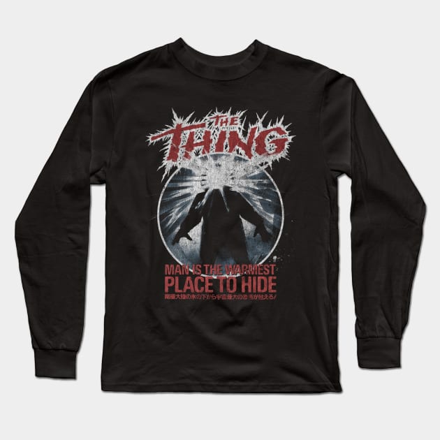 The Thing, John Carpenter, Horror, Sci Fi Long Sleeve T-Shirt by StayTruePonyboy